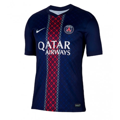 Paris Saint-Germain Desire Doue #14 Replica Home Stadium Shirt 2025-26 Short Sleeve Paris Saint-Germain Desire Doue #14 Replica Home Stadium Shirt 2025-26 Short Sleeve
